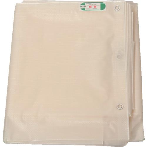 ■萩原 ターピー 透光防炎シート 半透明 3.6m×5.4m〔品番:TOBS3654〕【3605680:0】[店頭受取不可]