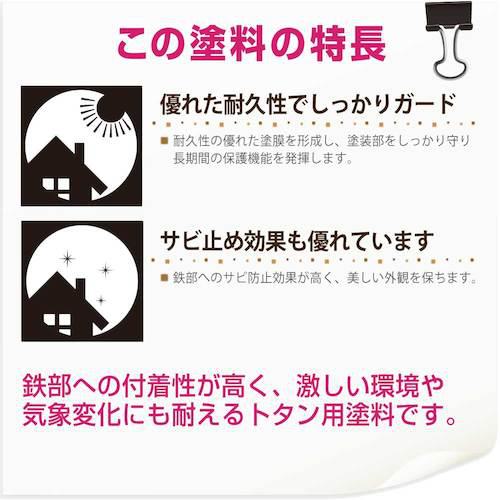 ■KANSAI カンペ 油性トタン用3Lスカイブルー〔品番:1305993〕【3610764:0】[店頭受取不可]_3