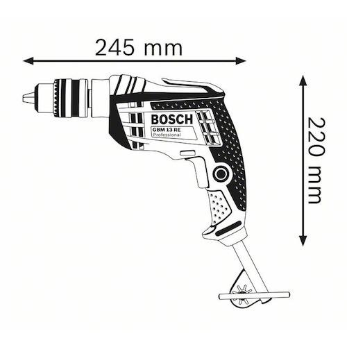 ■ボッシュ 電気ドリル〔品番:GBM13RE〕【3613747:0】[店頭受取不可]_1