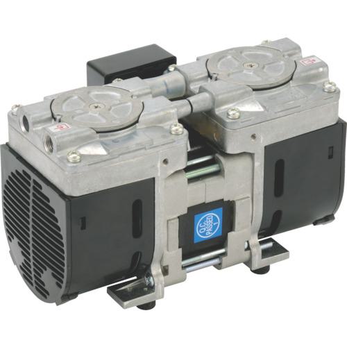 ■アルバック 単相100V ダイアフラム型ドライ真空ポンプ 排気速度6/7〔品番:DAP6D〕【3613593:0】[店頭受取不可]