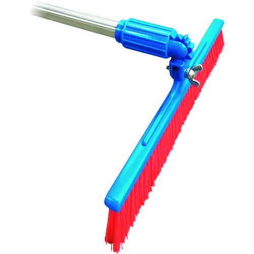 ■BURRTEC バーキュートプラス 衛生管理用ほうき クネットタイプ幅広 ハード青5 BCP45K-BH40HB 5P※〔品番:63111205〕【3624405:0】[店頭受取不可]