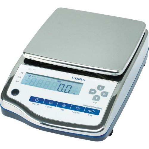 ■VIBRA CJ-15K:高精度電子天びん(防水・防塵型)15kg〔品番:CJ15K〕【3634795:0】[店頭受取不可]