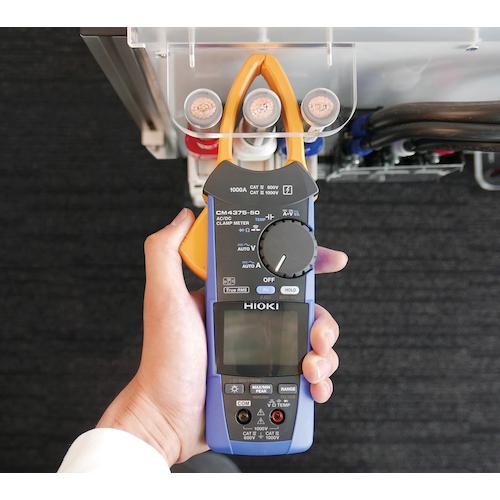 HIOKI AC/DCクランプメータワイヤレスセット CM4375-90(1台) 品番：CM4375-90 □HIOKI AC&frasl;DCクランプメータワイヤレスセット CM4375-90〔品番