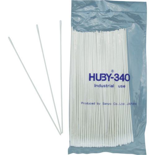 ■HUBY 6インチ 工業用綿棒(先端砲弾型)CA-005MB (6000本入)〔品番:CA005MB〕【3651924:0】[店頭受取不可]