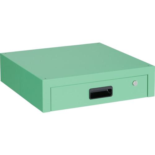 ■TRUSCO ツールワゴン ラビットワゴン用引出1段 500X500 ヤンググリーン〔品番:RBW55VYG〕【3663035:0】[店頭受取不可]