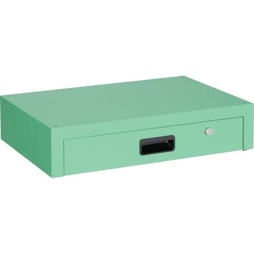 ■TRUSCO ツールワゴン ラビットワゴン用引出1段 600X400 ヤンググリーン〔品番:RBW64VYG〕【3663159:0】[店頭受取不可]