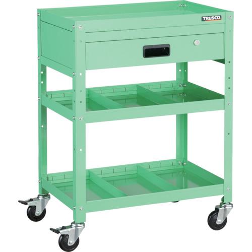 ■TRUSCO ツールワゴン ラビットワゴン用2段引出 600X400 ヤンググリーン RBW64XYG(2407686) □TRUSCO ツールワゴン ラビットワゴン用引出2段 500X500 ヤング