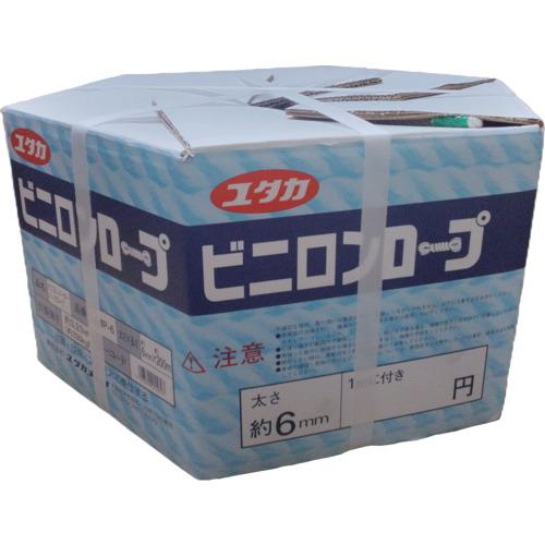 ■ユタカメイク ビニロンメーターパックロープ 6mm×200m〔品番:VMP6〕【3677974:0】[店頭受取不可]
