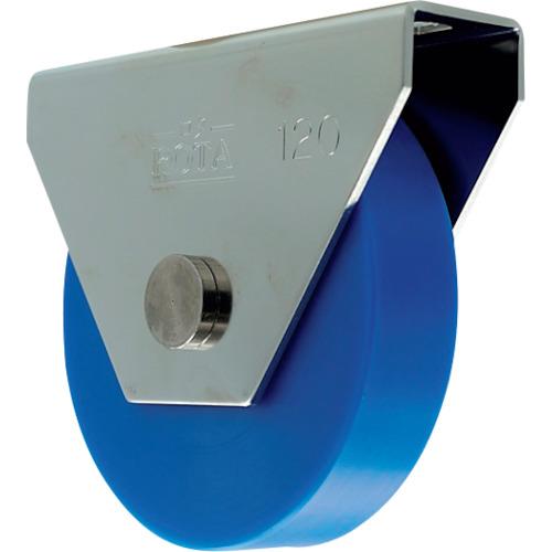 ■ヨコヅナ ロタ・MC防音重量戸車 120mm 平型〔品番:WMS1202〕【3682864:0】[店頭受取不可]