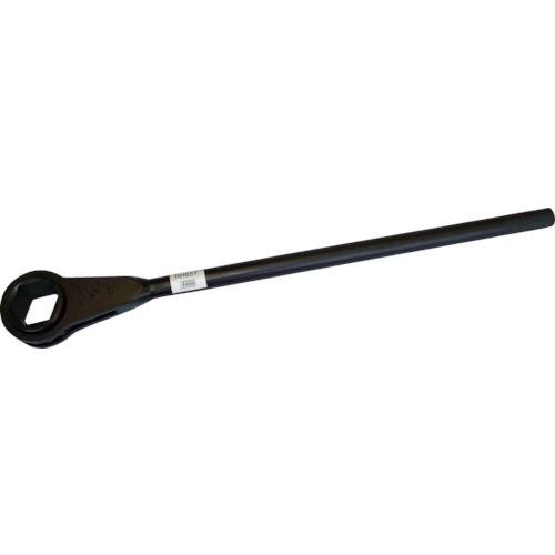 ■スーパー 片口ラチェットレンチ(強力型) 六角対辺寸法:80〔品番:RH80T〕【3684164:0】[店頭受取不可]