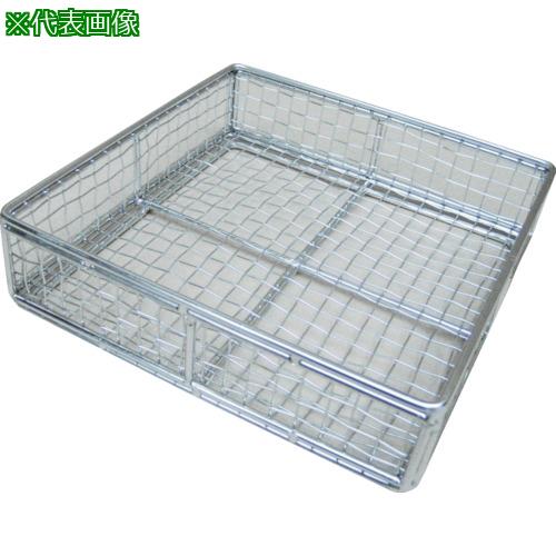 ■オオモリ 積み重ねアミバット 250×400×100H〔品番:OM105243〕【3686285:0】[店頭受取不可] 20,513円