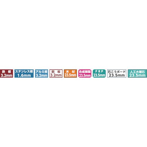 ■エビ バイメタルホルソー Aセット〔品番:BOHASET〕【3720543:0】[店頭受取不可]_4