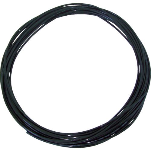 ■チヨダ ソフトポリウレタンチューブ 6mm/100m黒〔品番:SP6BK100〕【3761690:0】[店頭受取不可]