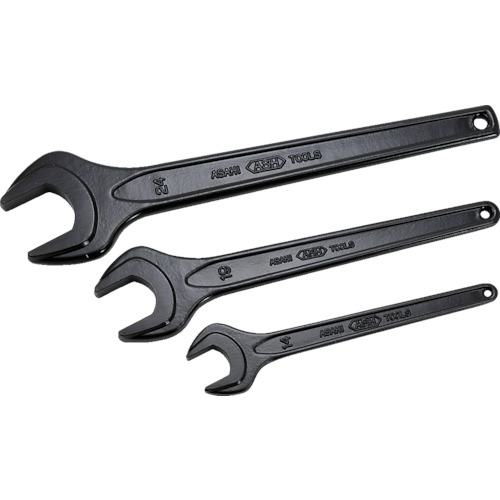 ■ASH 丸形片口スパナ強力タイプJISH110mm〔品番:SS0110〕【3766471:0】[店頭受取不可]