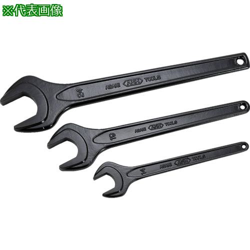■ASH 丸形片口スパナ強力タイプJISH115mm〔品番:SS0115〕【3766489:0】[店頭受取不可]