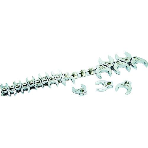■ASH 18pcs 3/8sqdr クローフートレンチセット〔品番:VCS3180〕【3766951:0】[店頭受取不可]