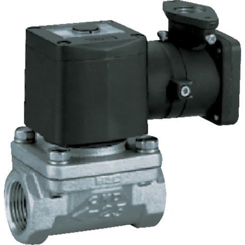 ■CKD 電磁弁 パイロットキック式 防爆形2ポート弁 ADKシリーズ(空気・水用)〔品番:ADK11E425A03TAC200V〕【3768198:0】[店頭受取不可]