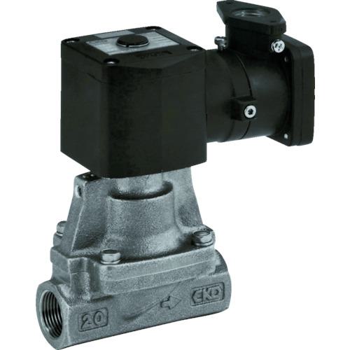 ■CKD 電磁弁 パイロット式 防爆形2ポート弁 ADシリーズ(空気・水用)〔品番:AP11E420A03TAC100V〕【3768449:0】[店頭受取不可]