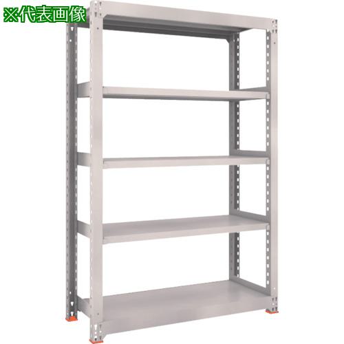 TRUSCO M3型中量棚 1800X721XH2400 8段 単体 免震樹脂ベース付 ネオグレー ( M3-8678SFC NG ) トラスコ中山(株) TRUSCO M3型中量棚 1800X721XH2400 6段 単体 免震樹脂ベース付