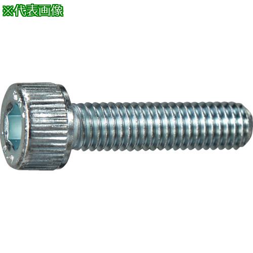 ■TRUSCO 六角穴付ボルト ユニクロ 全ネジ M3×15 10本入 少量パック /キャップボルト(CAP)〔品番:Y8060315〕【3794870:0】[店頭受取不可]