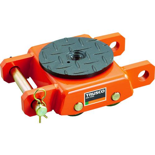 ■TRUSCO 運搬用コロ車 オレンジローラー ウレタン車輪付 標準型 2TON〔品番:TUW2S〕【3803341:0】[店頭受取不可]