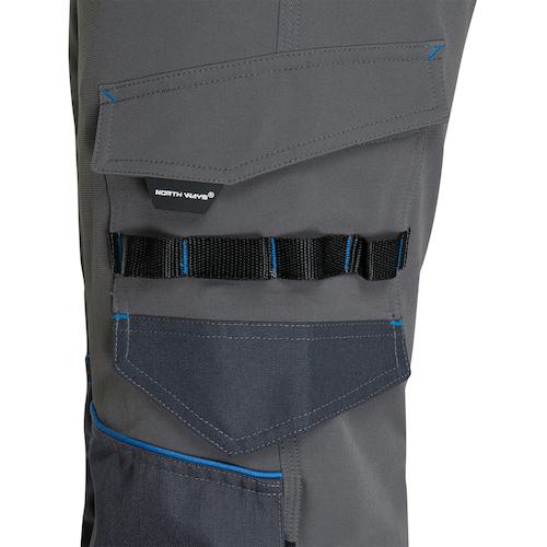 ■NORTHWAYS ワークパンツ “サーシャ” グレー Sサイズ〔品番:1388GRS〕【3819923:0】[店頭受取不可]