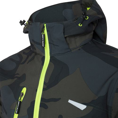 ■NORTHWAYS ワークジャケット “ボーレル” 迷彩 Sサイズ〔品番:1511WLS〕【3819951:0】[店頭受取不可]