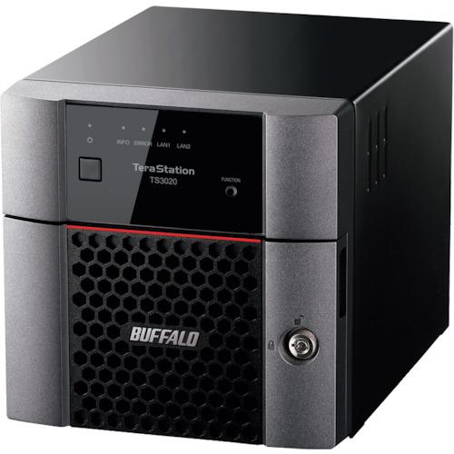 ■【在庫限り】BUFFALO TeraStation TS3220DNシリーズ 2ベイデスクトップNAS 6TB〔品番:TS3220DN0602〕【3822039:0】[店頭受取不可]