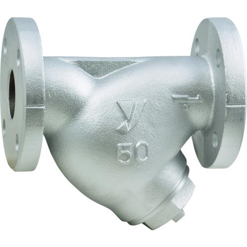 ■YOSHITAKE Y形ストレーナ(球状黒鉛鋳鉄) 80メッシュ 呼び径:50A、2B〔品番:SY4080M50A〕【3825370:0】[店頭受取不可]