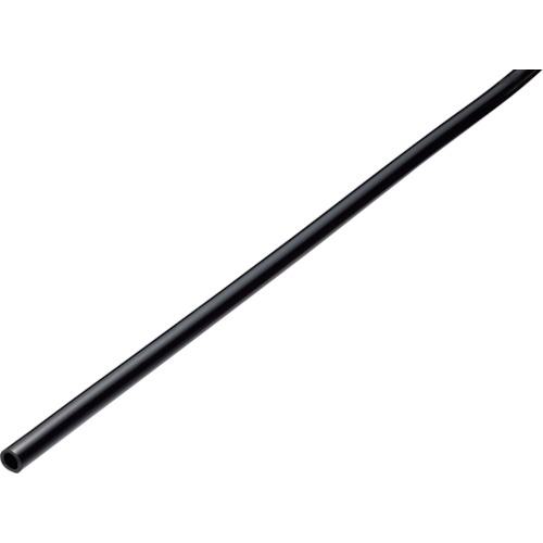 ■潤工社 軟質ポリウレタンチューブ UH 12X8mm 100m 黒〔品番:3012BK100〕【3828874:0】[店頭受取不可]