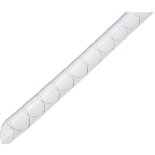 ■潤工社 FEPスパイラルチューブSF 5.5X4.0mm 20m 半透明〔品番:SF06N20〕【3835215:0】[店頭受取不可]