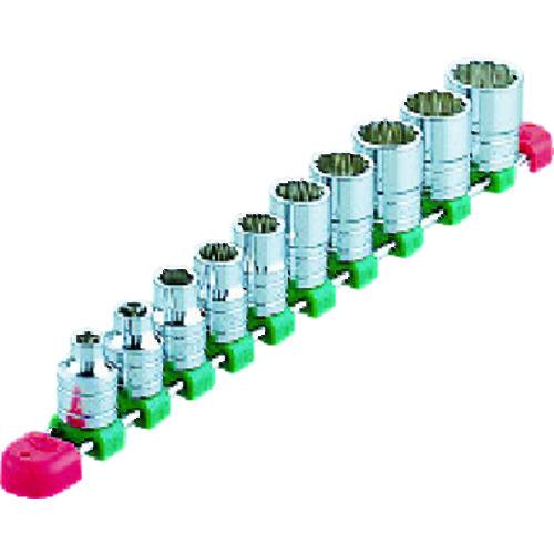 ■KTC 12.7sq.ソケットセット(10コ組) 差込角12.7mm 6角 12角〔品番:TB410XE〕【3839362:0】[店頭受取不可] 5,952円