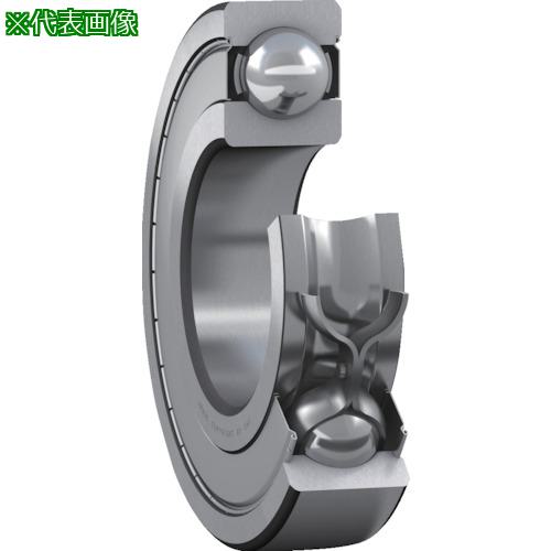 ■SKF 単列深溝玉軸受 軸受両端鋼板シールド 内径120mmX外径180mmX幅28mm〔品番:60242Z〕【3849436:0】[店頭受取不可]