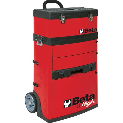 ■Beta 移動式ツールトロリー C41H レッド〔品番:041000008〕【3856088:0】[店頭受取不可]