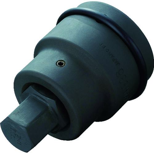 ■TONE インパクト用ヘキサゴンソケット(差替式) 対辺寸法27mm〔品番:12AH27H〕【3875270:0】[店頭受取不可]