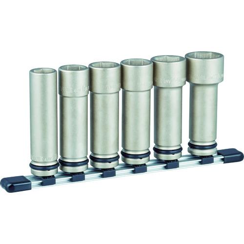 ■TONE インパクト用超ロングソケットセット(ホルダー付) 6pcs 差込角12.7mm〔品番:HNV406LL〕【3876586:0】[店頭受取不可] 7,521円