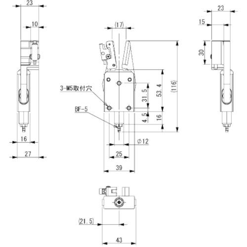 ■アインツ ランナーチャックEL(リミットSW付)〔品番:CHKEL2L12C1〕【3878816:0】[店頭受取不可]_1