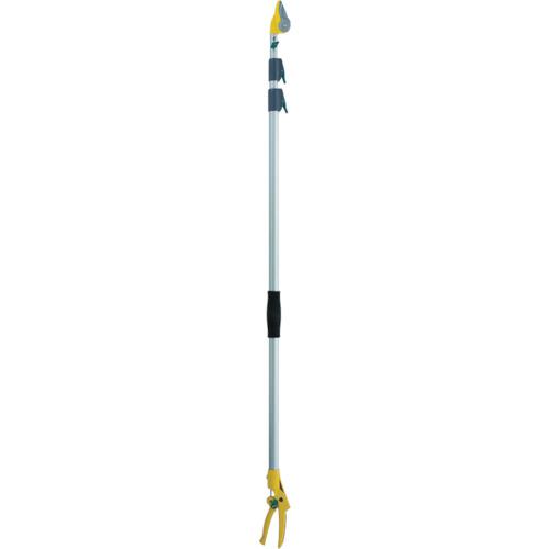 ■musashi 高枝鋏 ポールスリム3段式 アンビル刃〔品番:NO336〕【3878091:0】[店頭受取不可]