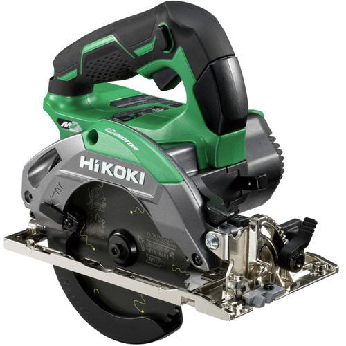 ■HiKOKI コードレス丸のこ 36V 125mm(黒鯱チップソー付) 本体のみ グリーン〔品番:C3605DASKNN〕【3878657:0】[店頭受取不可]