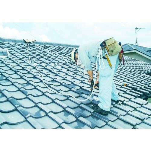 ■TSUYORON 屋根上作業用墜落防止器具 ヤネロップ300型 一式 YU-300〔品番:YU300BX〕【3882403:0】[店頭受取不可]_1