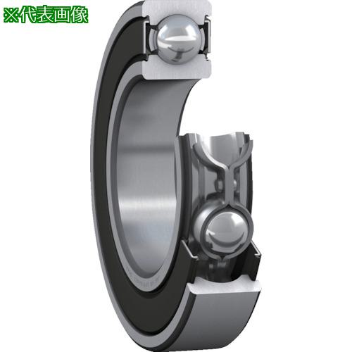 ■SKF 単列深溝玉軸受 軸受両端接触シール 内径55mmX外径120mmX幅43mm〔品番:623112RS1〕【3883216:0】[店頭受取不可]