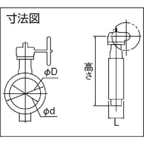 ■巴 700G-2U JIS10K FCD450/SCS14/NBR 50A〔品番:700G2U50SN〕【3890325:0】[店頭受取不可]_1