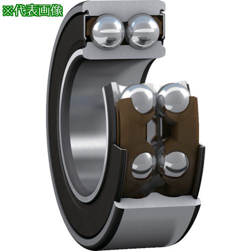 ■SKF 複列アンギュラ玉軸受(軸受両端シール) 接触角30° 内径40mmX外径90mmX幅36.5mm〔品番:3308A2RS1TN9MT33〕【3904050:0】[店頭受取不可]