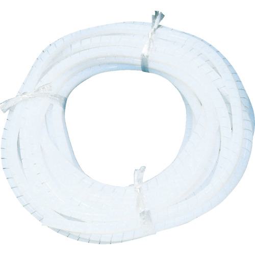 ■フロンケミカル フッ素樹脂(PTFE)スパイラルチューブ 10φ×12φ×10m〔品番:NR0514004〕【3916022:0】[店頭受取不可]