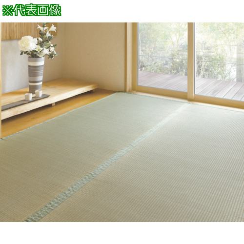 ■【在庫限り】大島屋 ウレタン貼りい草上敷き 聚楽 江戸間3帖 174×261cm〔品番:27613〕【3924219:0】[店頭受取不可]