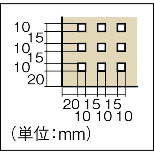 ■TRUSCO ライトパンチングパネル パネリーナ両面式 キャスター付〔品番:TUR2C〕【3930289:0】[店頭受取不可]_1