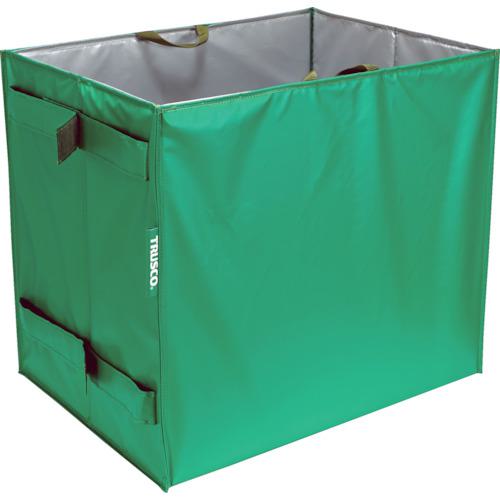 ■TRUSCO ハンドトラックボックス蓋なし650×470〔品番:THB100AE〕【3934721:0】[店頭受取不可]