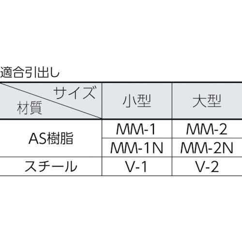 ■TRUSCO 引出しユニット本体 W592XD307XH890 W〔品番:MK46SNW〕【3937615:0】[直送DS][店頭受取不可]_1