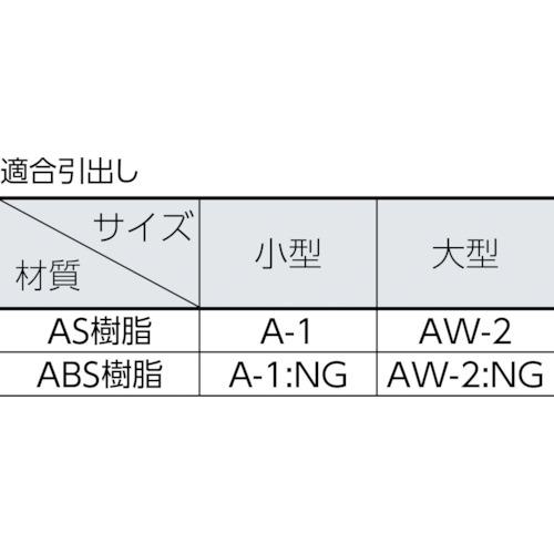■TRUSCO VA型引出しユニット本体 795X307XH605 W〔品番:VA67SNW〕【3937682:0】[直送DS][店頭受取不可]_1