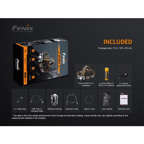 ■FENIX 充電式LEDライト HP30RV20BLACK〔品番:HP30RV20BLACK〕【3940346:0】[店頭受取不可]_10
